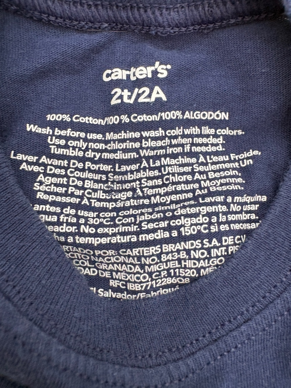 Carter's Toddler Boy Graphic Long-Sleeve T-Shirt Bundle Lot, 2T - Picture 6 of 7